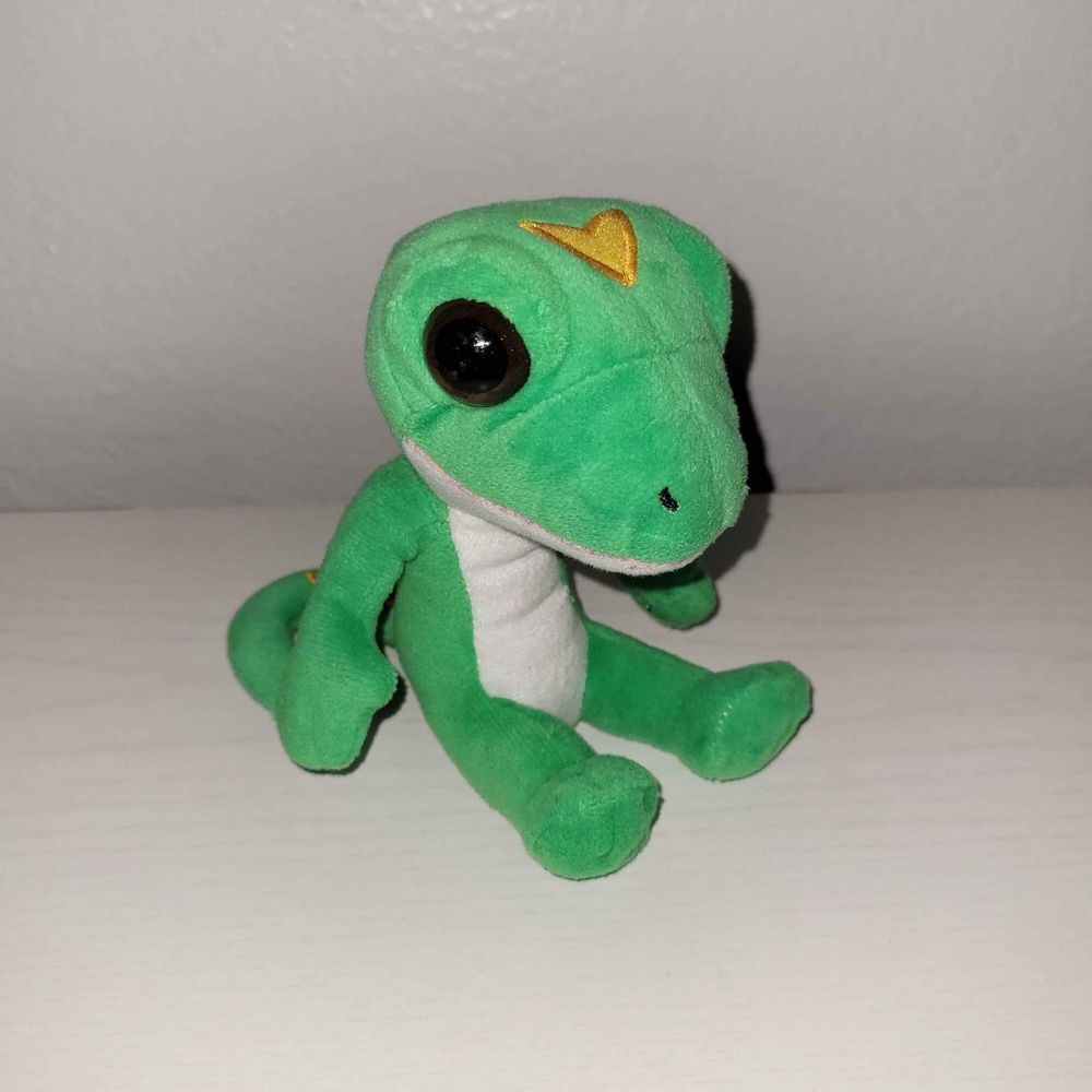 Geico Gecko 5" Promotional Stuffed Toy EUC